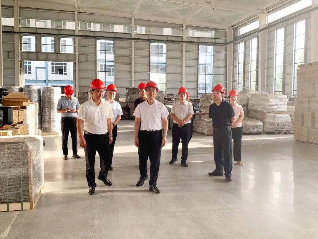 惠民县委书记王玮到山东泽涛调研重点项目建设(图3)