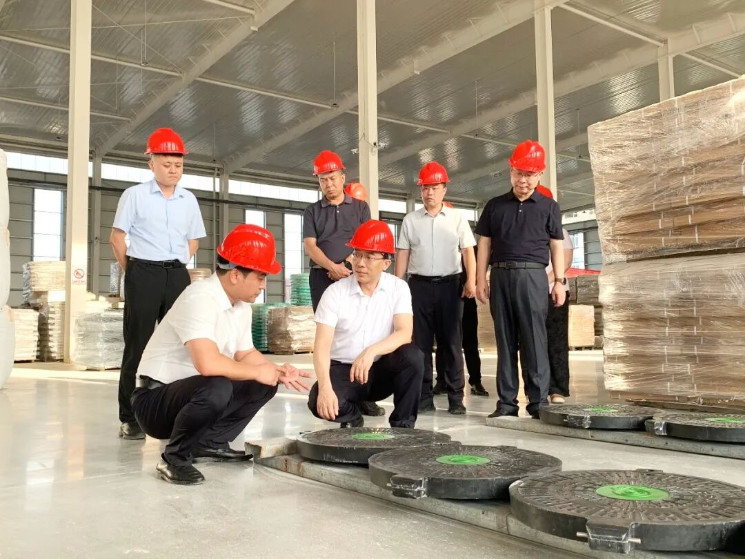 惠民县委书记王玮到山东泽涛调研重点项目建设(图4)